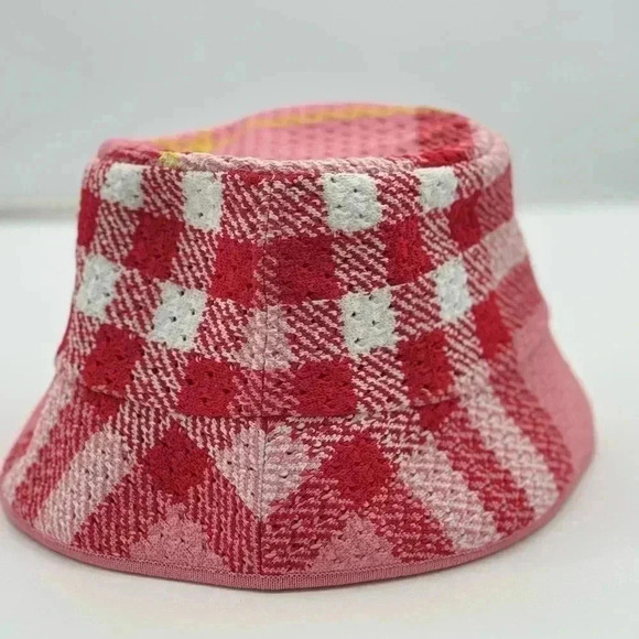 Burberry Accessories - BNWT BURBERRY Bucket Hat Check-Pattern again Knit Check Hat